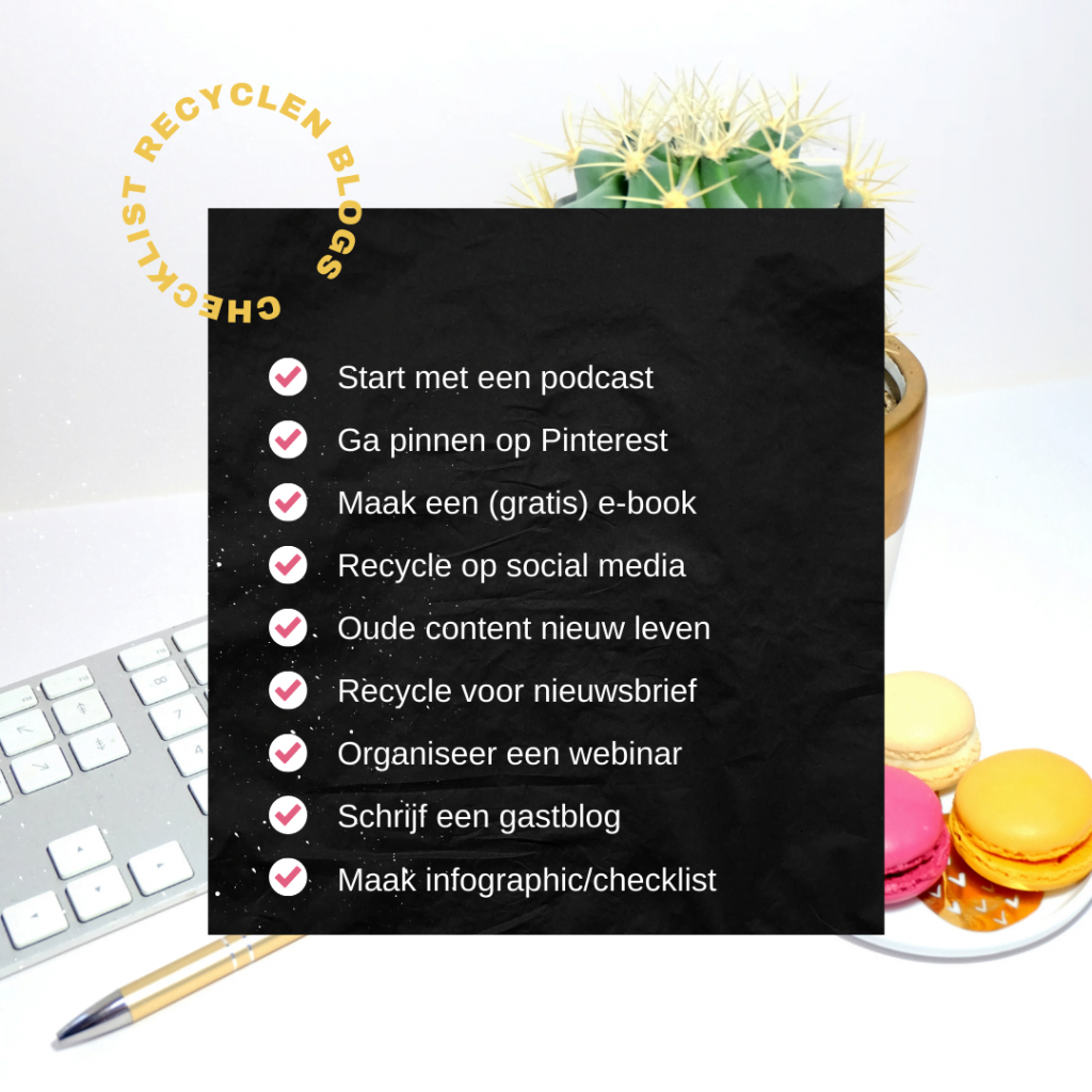 checklist recycle blog
